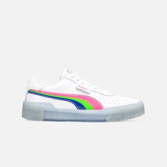 Puma Shoes - PUMA Cali Iced Neon Sneakers NWOT